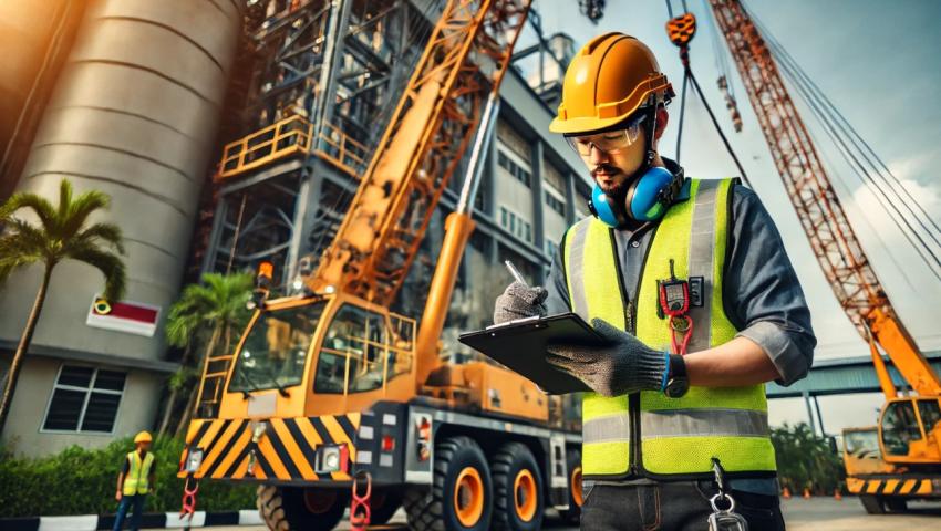 فحص المعدات والأفراد